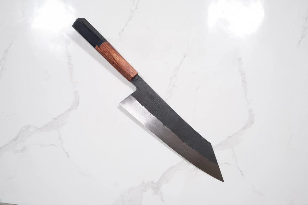 Isamitsu White 1 Black Chisel Kiritsuke 210mm