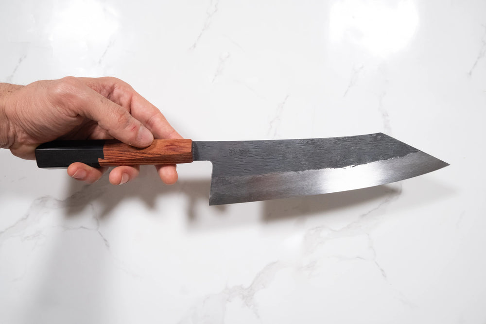 Isamitsu White 1 Black Chisel Kiritsuke 210mm