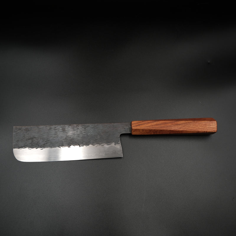 Isamitsu Shirogami #1 Nakiri - Kurouchi 165mm