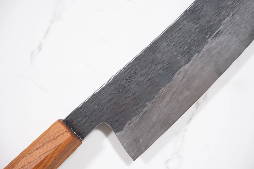 Isamitsu White 1 Black Chisel Kiritsuke 165mm