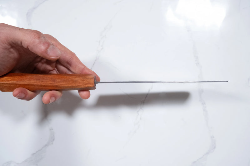 Isamitsu White 1 Black Chisel Nakiri 165mm