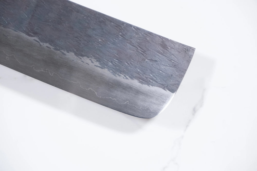 Isamitsu White 1 Black Chisel Nakiri 165mm