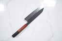 Isamitsu White 1 Black Chisel Santoku 180mm — görsel 7