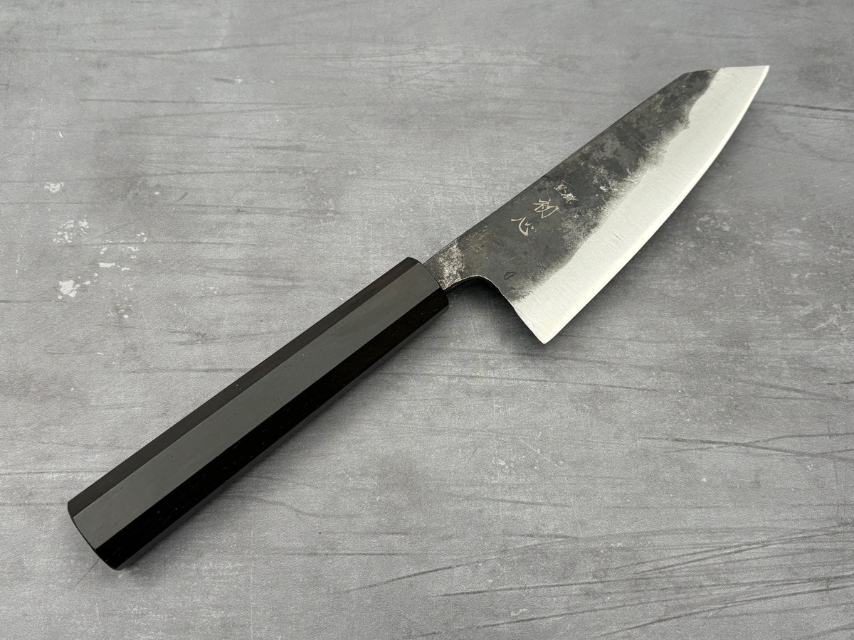 Hatsukokoro Aogami #2 Ko Bunka - Kurouchi 120mm - Ebony