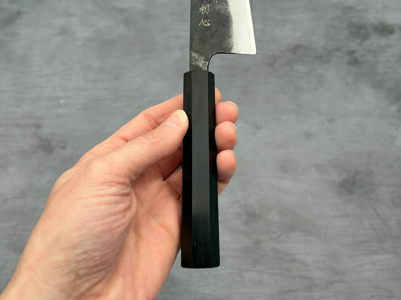 Hatsukokoro Aogami #2 Ko Bunka - Kurouchi 120mm - Ebony