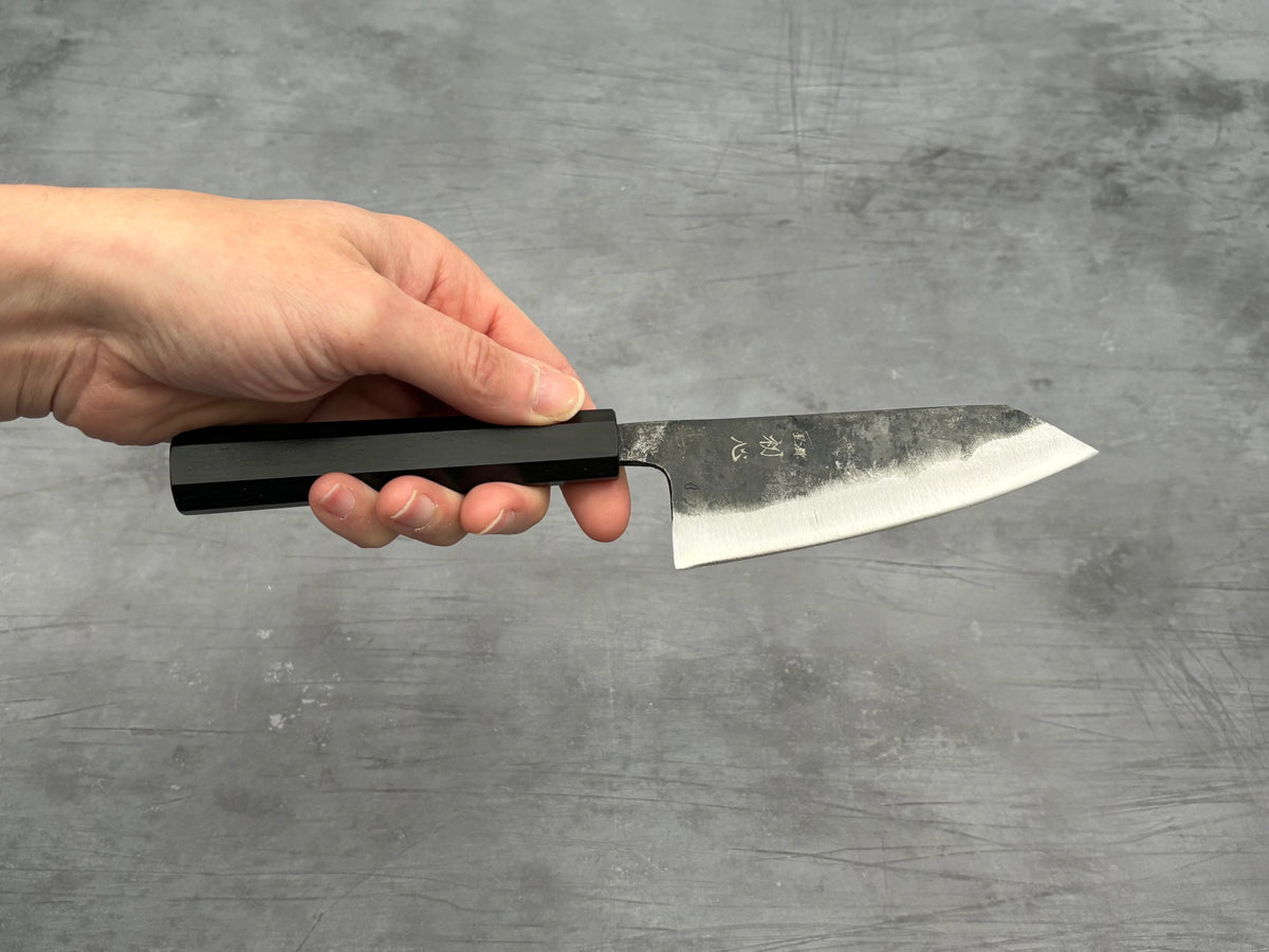 Hatsukokoro Aogami #2 Ko Bunka - Kurouchi 120mm - Ebony