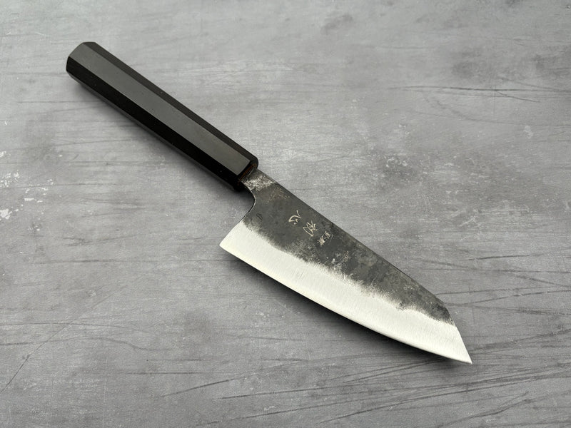 Hatsukokoro Aogami #2 Ko Bunka - Kurouchi 120mm - Ebony
