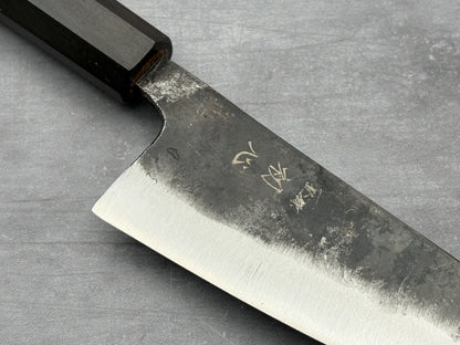 Hatsukokoro Aogami #2 Ko Bunka - Kurouchi 120mm - Abanoz