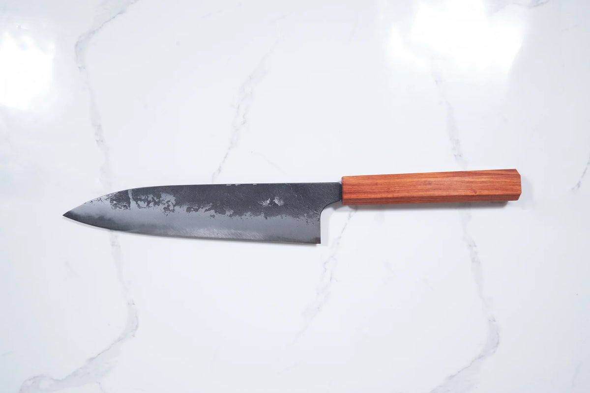 Mazaki Shirogami #2 - Gyuto 210mm (Bullnose)