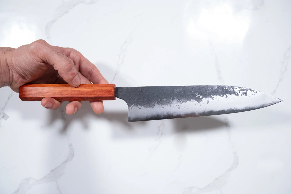 Mazaki Shirogami #2 - Gyuto 210mm (Bullnose)