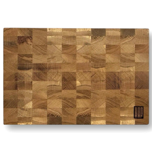 End Grain Cutting Board - Oak