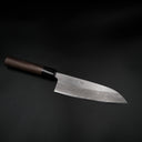 Muneishi Aogami #2 Santoku - Damascus 170mm — Japon mutfak bıçağı (görünüm 4) — görsel 7
