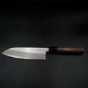 Muneishi Aogami #2 Santoku - Damascus 170mm — Japon mutfak bıçağı (görünüm 5) — görsel 9