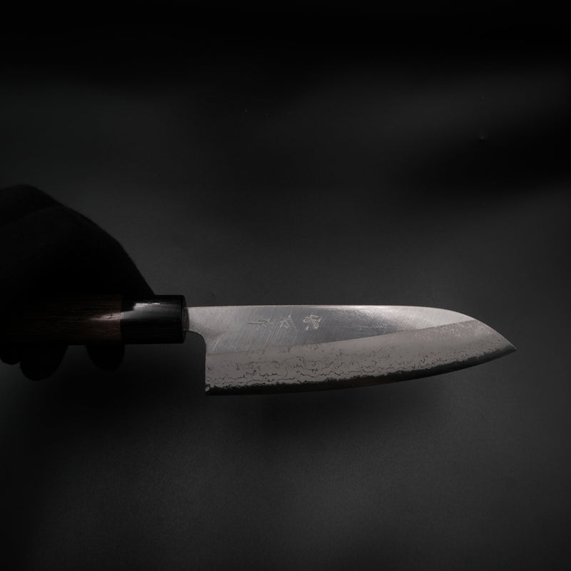 Muneishi Aogami #2 Santoku - Damascus 170mm — Japon mutfak bıçağı (görünüm 7)