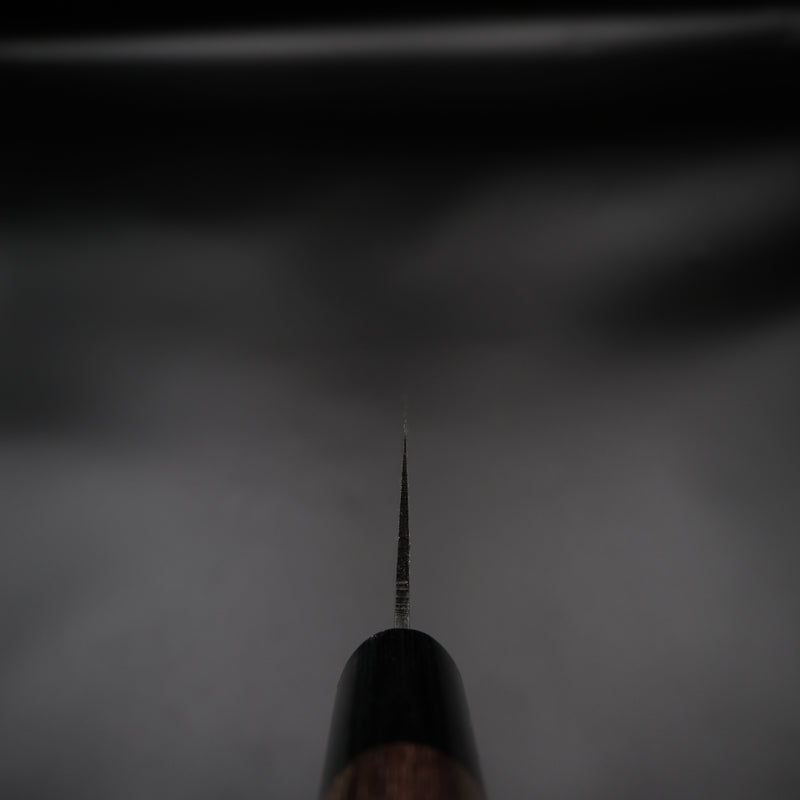 Muneishi Aogami #2 Santoku - Damascus 170mm — Japon mutfak bıçağı (görünüm 8)
