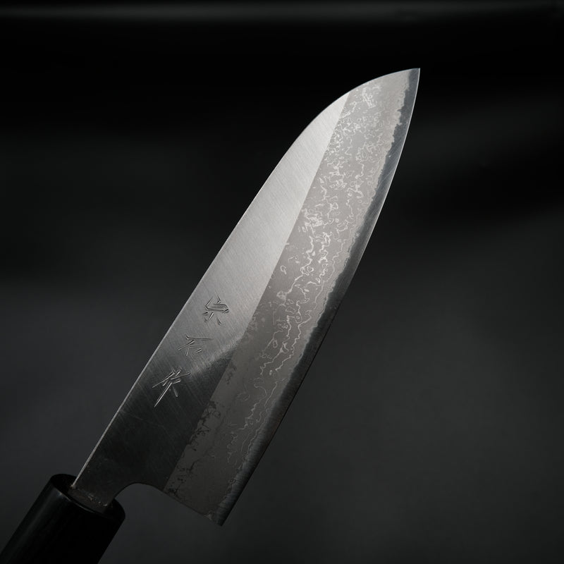 Muneishi Aogami #2 Santoku - Damascus 170mm — Japon mutfak bıçağı (görünüm 10)