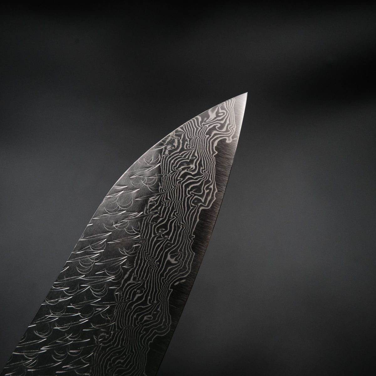 Nigara SG STRIX Santoku - Damascus 165mm