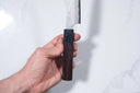 Nigara VG XEOS Petty - Tsuchime Damascus 150mm (Kahverengi) — görsel 8
