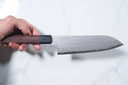 Nigara VG XEOS Santoku - Tsuchime Damascus 170mm — görsel 4
