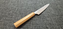 Hatsukokoro Aogami Super Petty - Migaki 150mm - Olive Wood — görsel 3