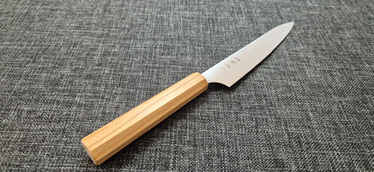 Hatsukokoro Aogami Super Petty - Migaki 150mm - Zeytin Ağacı