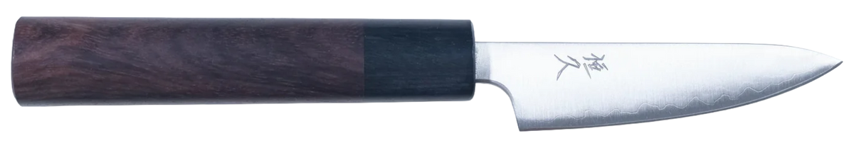 Tsunehisa Aogami Super Petty - Migaki 80mm bıçak anatomisi: ağız, sırt, sap ve tang bölümleri