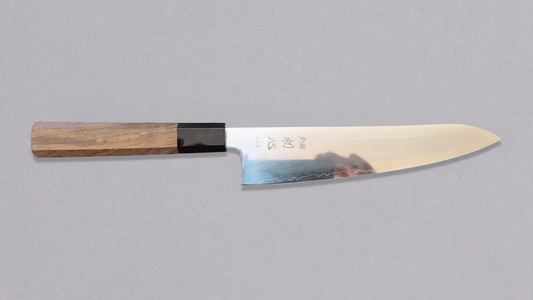 Hatsukokoro Hikari SLD Gyuto - Mirror 195mm - Ceviz