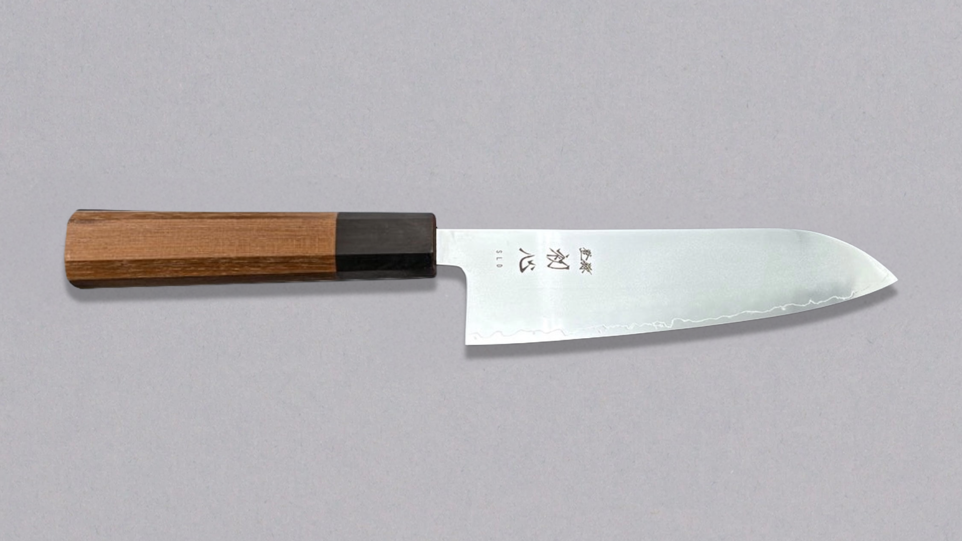 Hatsukokoro SLD Santoku - Mirror 170mm - Ceviz