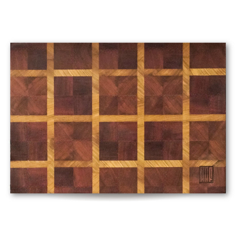 End Grain Cutting Board - Sapelli