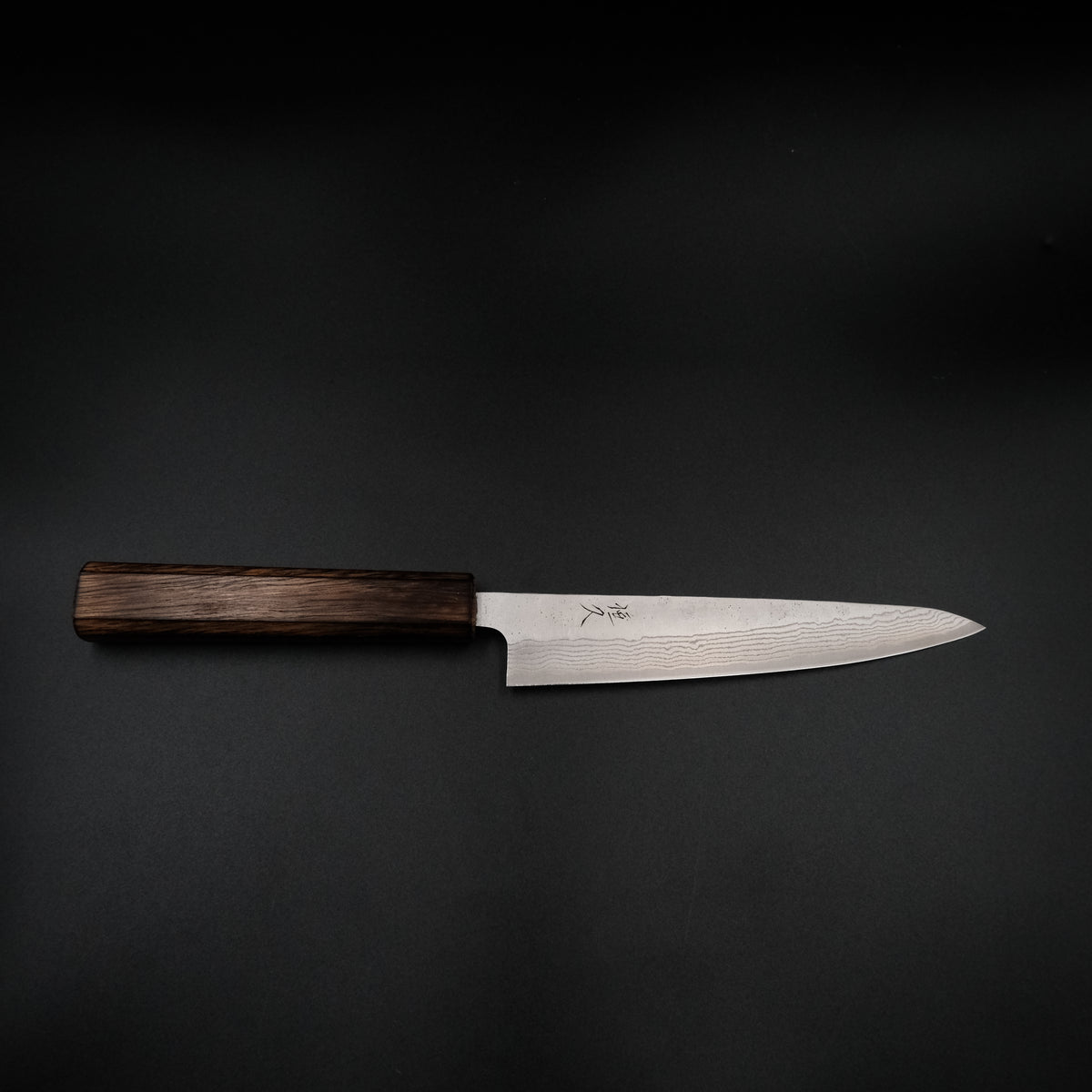 Tsunehisa 440C Petty - Tsuchime Damascus 150mm — Japon mutfak bıçağı (görünüm 2)