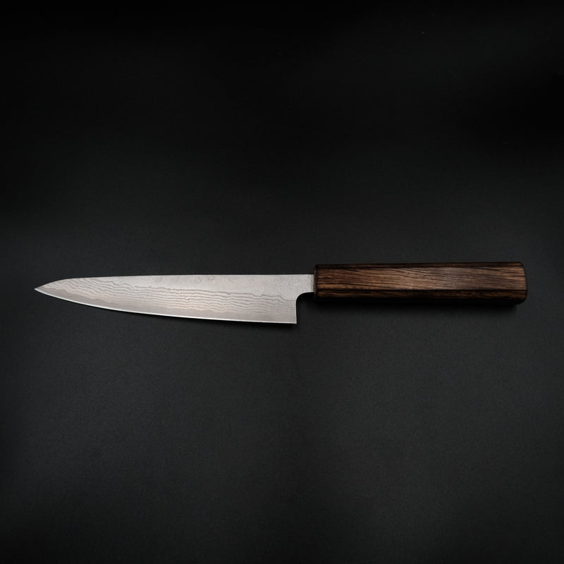 Tsunehisa 440C Petty - Tsuchime Damascus 150mm — Japon mutfak bıçağı (görünüm 4)