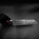 Tsunehisa AUS-10 Kiritsuke - Damascus 210mm kırmızı — görsel 5