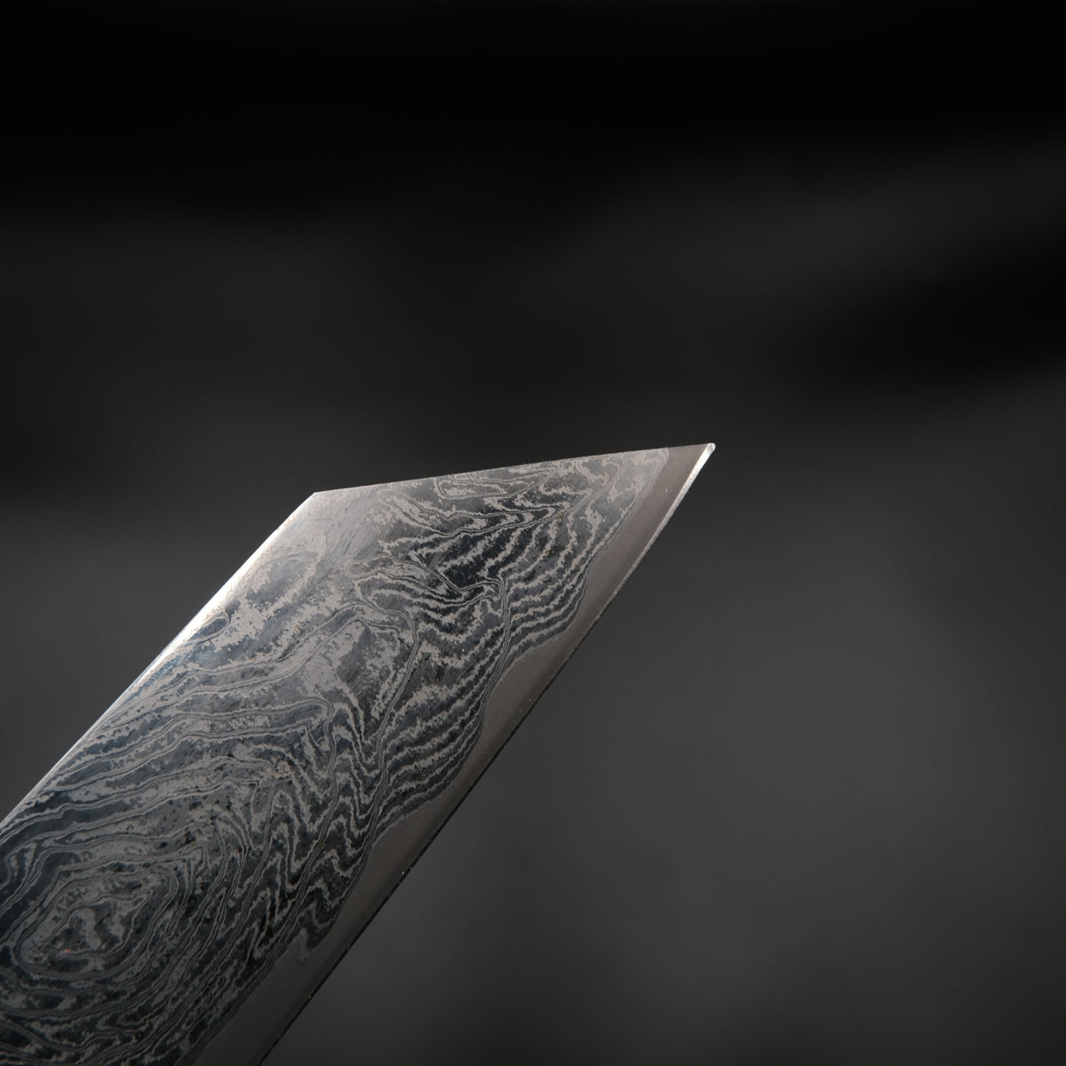 Tsunehisa AUS-10 Kiritsuke - Damascus 210mm kırmızı
