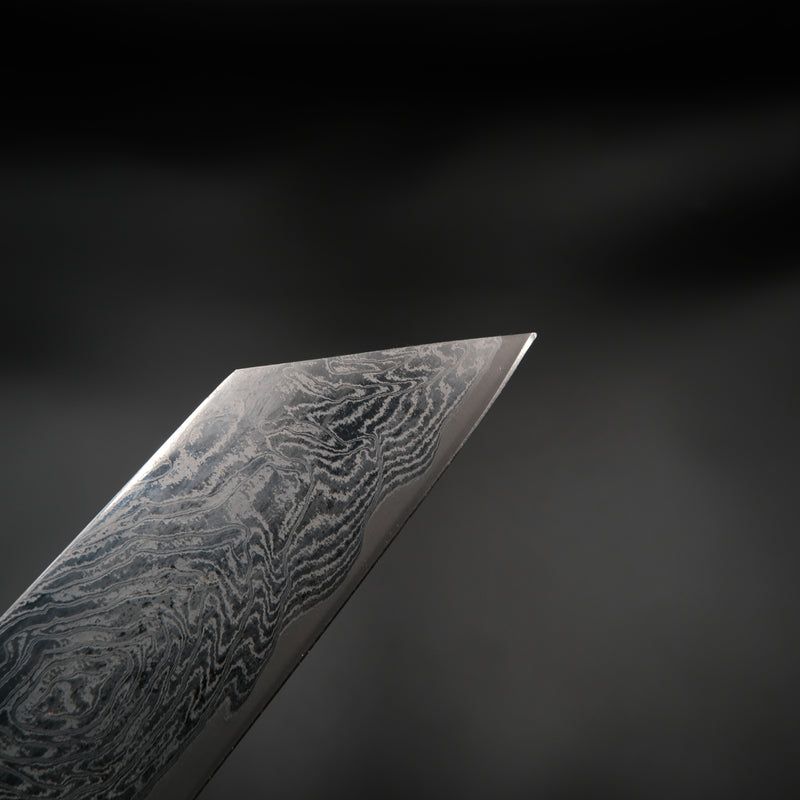 Tsunehisa AUS-10 Kiritsuke - Damascus 210mm kırmızı