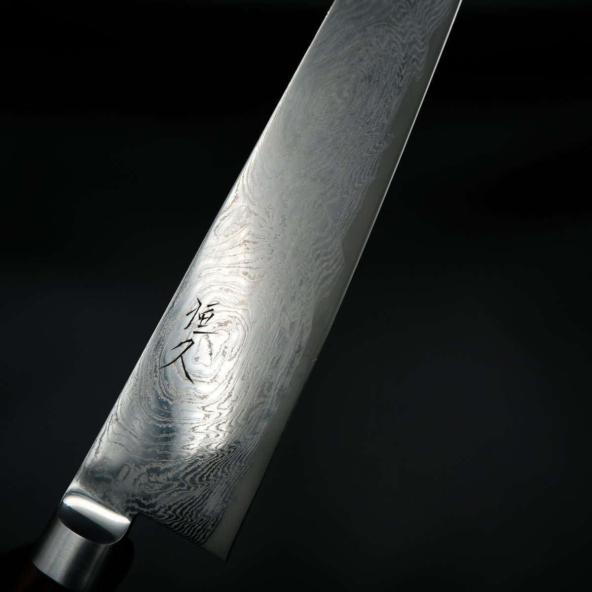 Tsunehisa AUS-10 Kiritsuke - Damascus 210mm kırmızı