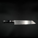 Tsunehisa AUS-10 Kiritsuke - Nami Damascus 210mm siyah sap — görsel 1