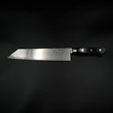 Tsunehisa AUS-10 Kiritsuke - Nami Damascus 210mm siyah sap — görsel 9