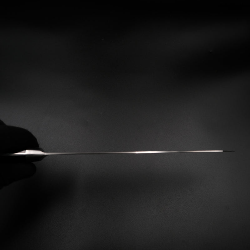Tsunehisa AUS-10 Kiritsuke - Nami Damascus 210mm siyah sap