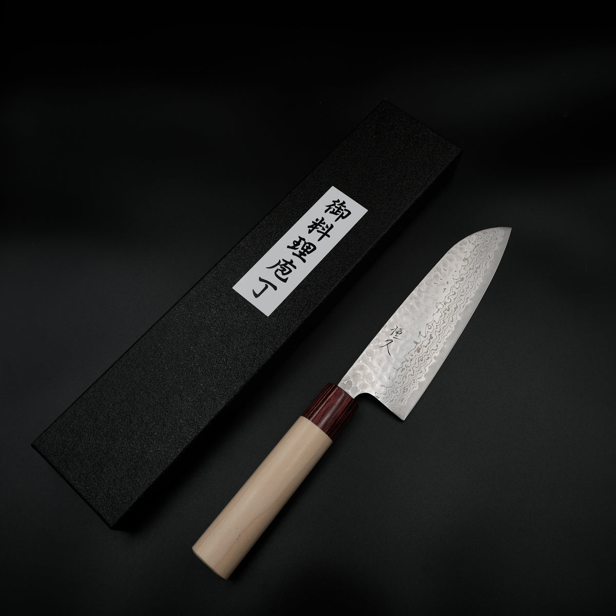Tsunehisa Ginsan Santoku - Geppaku 165mm — Japon el yapımı mutfak bıçağı