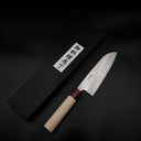 Tsunehisa Ginsan Santoku - Geppaku 165mm — Japon el yapımı mutfak bıçağı — görsel 2