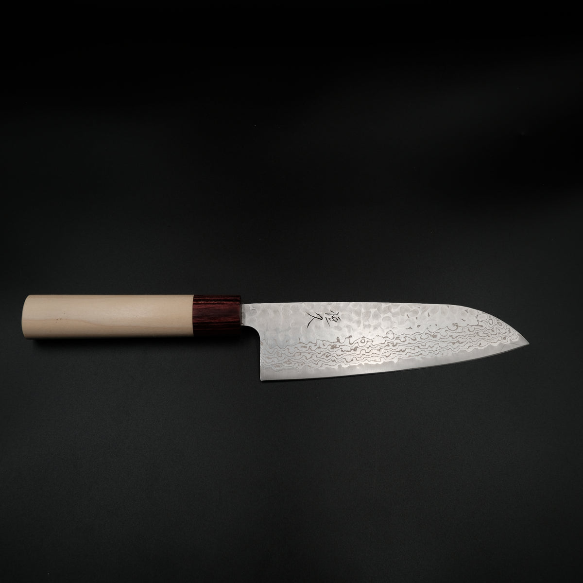 Tsunehisa Ginsan Santoku - Geppaku 165mm — Japon mutfak bıçağı (görünüm 2)