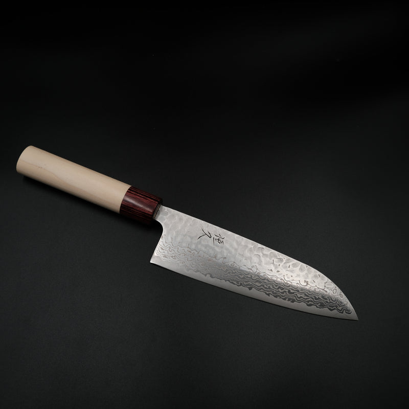 Tsunehisa Ginsan Santoku - Geppaku 165mm