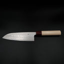 Tsunehisa Ginsan Santoku - Geppaku 165mm — Japon mutfak bıçağı (görünüm 4) — görsel 8