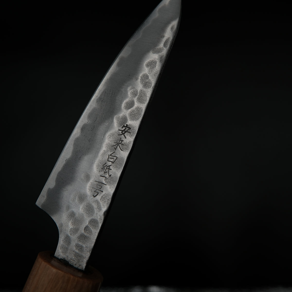 Tsunehisa Shirogami #2 Petty - Tsuchime 80mm — Japon mutfak bıçağı (görünüm 5)