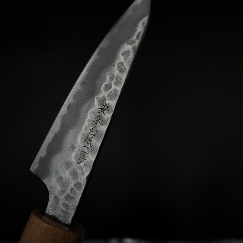 Tsunehisa Shirogami #2 Petty - Tsuchime 80mm — Japon mutfak bıçağı (görünüm 5)