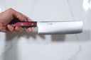 Tsunehisa SLD Nakiri - Migaki 165mm (Kırmızı Sap) — görsel 4