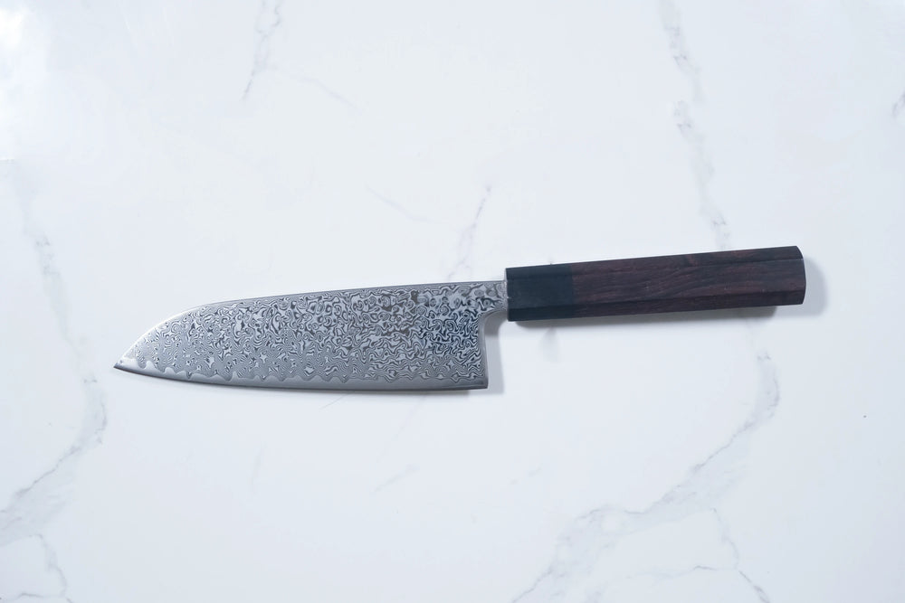 Tsunehisa SRS13 Santoku - Damascus 165mm