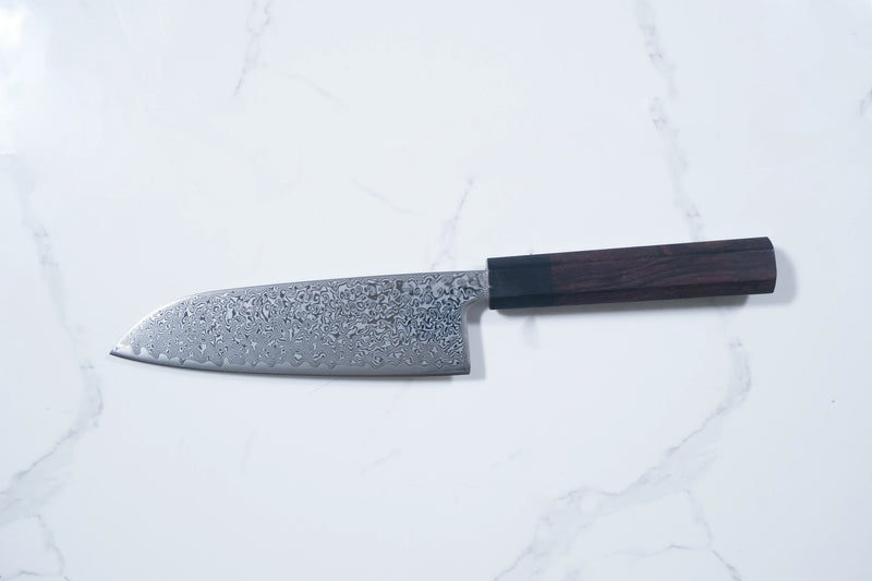 Tsunehisa SRS13 Santoku - Damascus 165mm