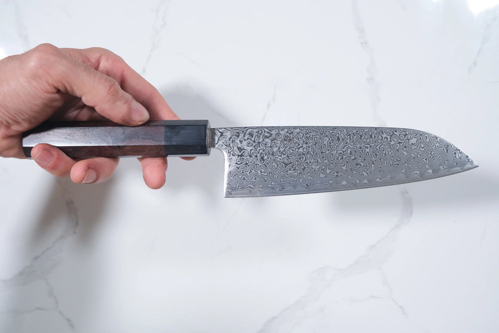 Tsunehisa SRS13 Santoku - Damascus 165mm