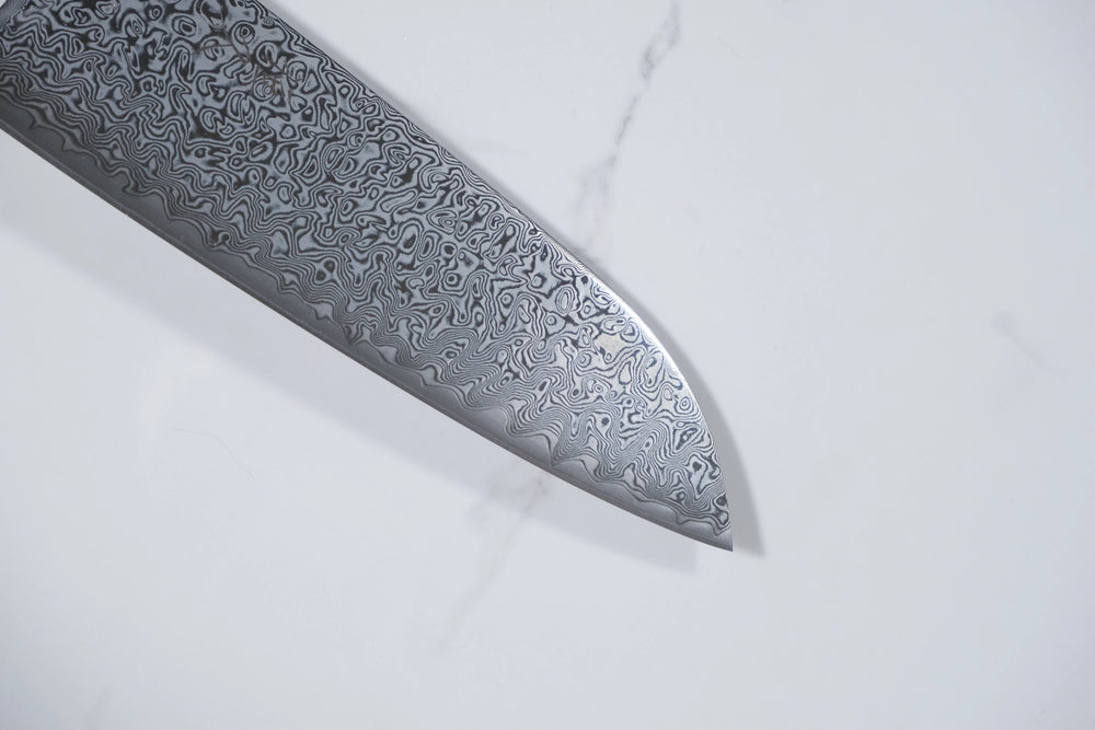 Tsunehisa SRS13 Santoku - Damascus 165mm